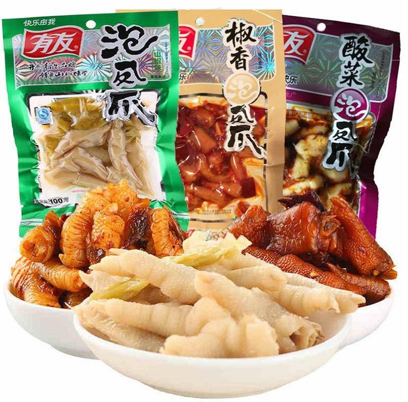 Chân vịt cay ăn vặt siêu ngon