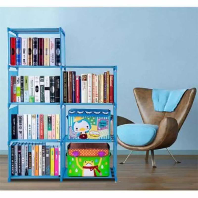 Kệ sách 2 buồng 7 ngăn/ kệ để đồ trang trí