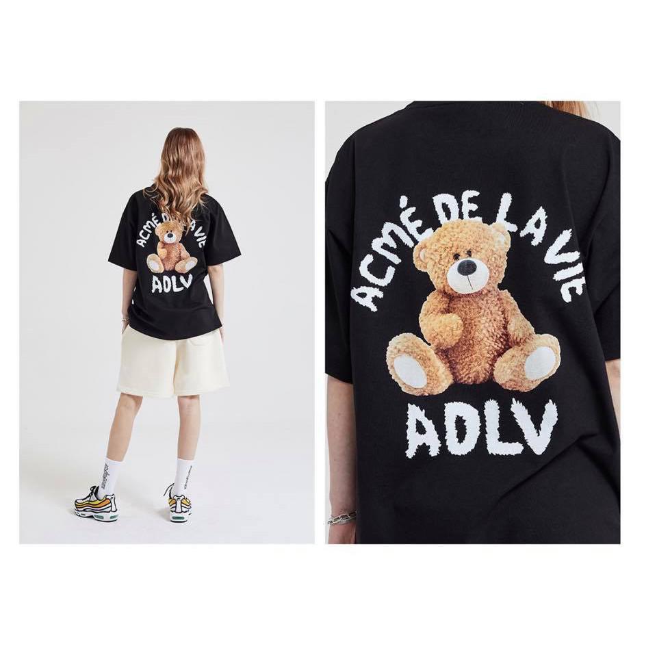 Áo ADLV Logo Gấu Teddy ngộ nghĩnh