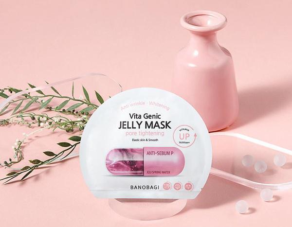 Banobagi Vita Jelly Mask Pore Tightening – Màu hồng