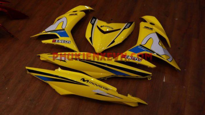 Dàn Áo Exciter 150 Vàng Chanh Chính Hãng