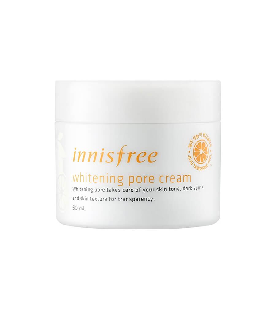 Kem Dưỡng Trắng Da, Se Lỗ Chân Lông Innisfree Whitening Pore Cream