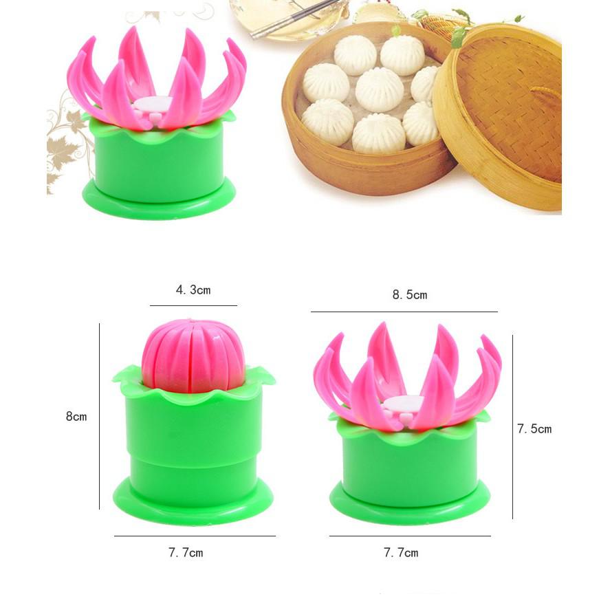 Khuôn làm bánh bao thông minh hình hoa sen