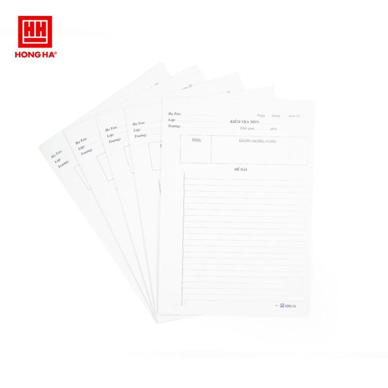 mẫu giấy kiểm tra