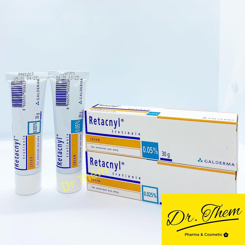 Retacnyl Tretinoin Cream 0.025% - 0.05% 30g (Galderma)