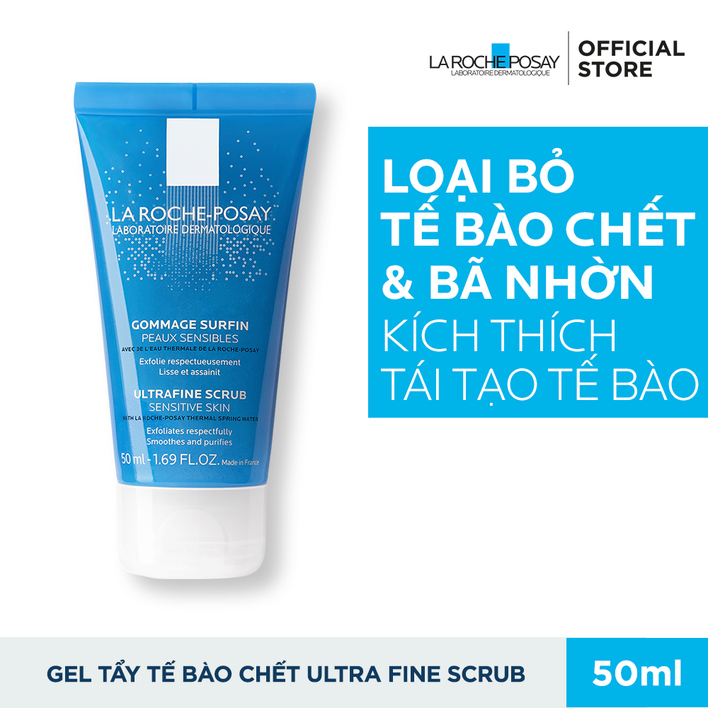 Tẩy tế bào chết La Roche-Posay Ultra-Fine Face Scrub for Sensitive Skin