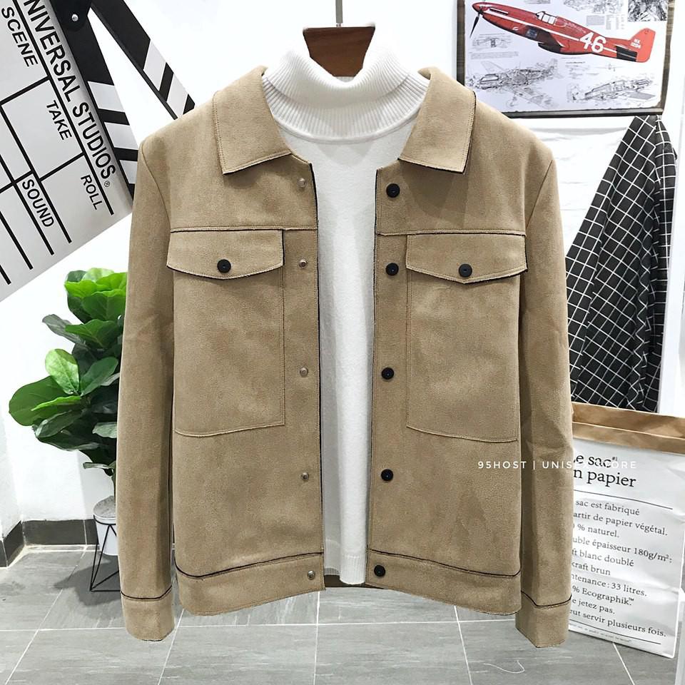 áo khoác da lộn