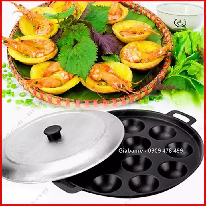 khuôn bánh khọt dùng cho bếp từ