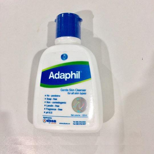 sữa rửa mặt adaphil và cetaphil