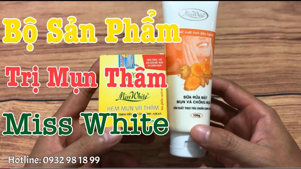 sữa rửa mặt miss white