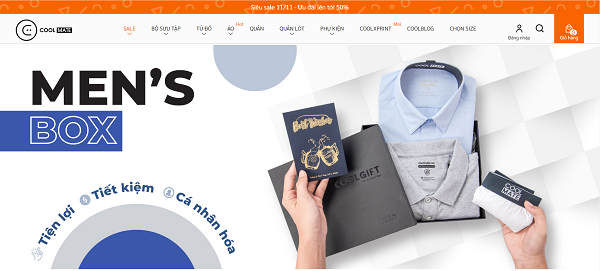 Top 5 trang web mua sắm cho nam chất lượng giá tốt nhất tại Việt Nam