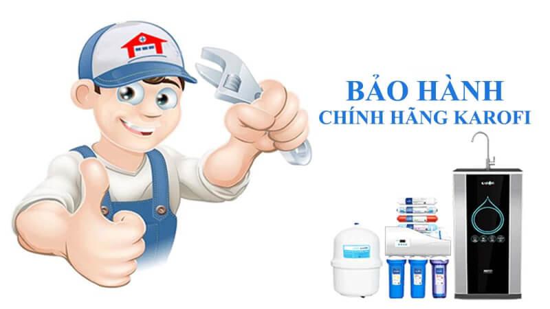 Máy lọc nước Karofi có thời hạn bảo hành lên tới 24 tháng