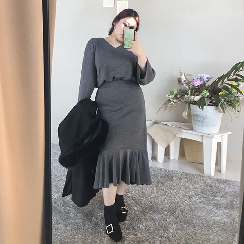 Váy đuôi cá cho người béo