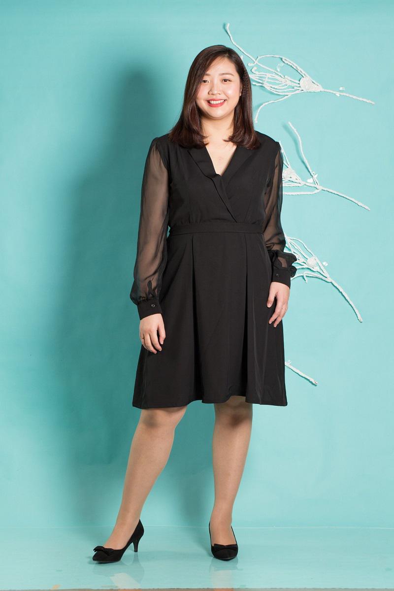 Chọn trang phục tối màu cho người béo