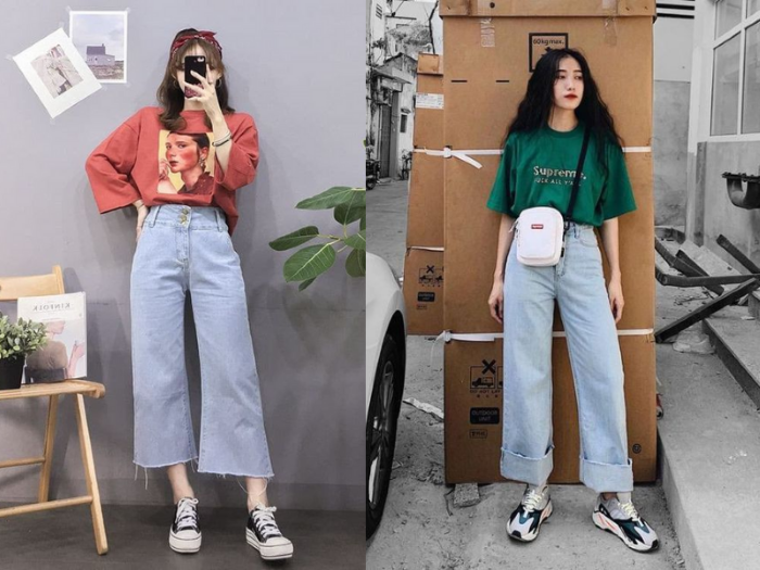 Phối cùng Oversize và phụ kiện