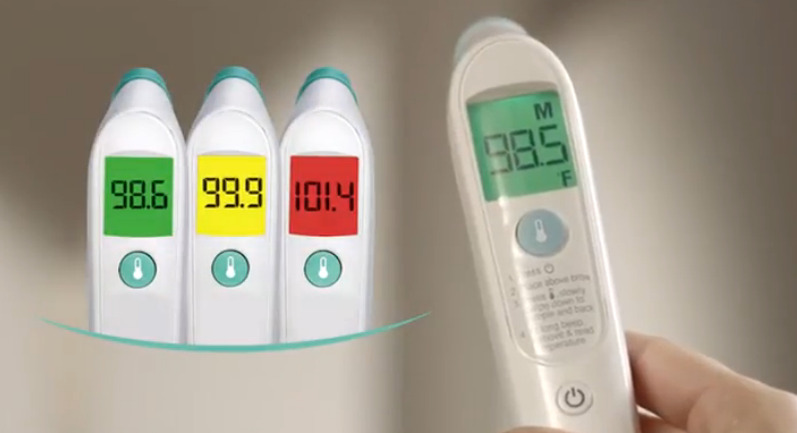 Nhiệt kế đo trán Braun -Dụng cụ y tế bán chạy nhất hiện nay