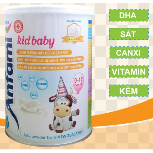 Sữa Kid Baby, giải pháp tối ưu cho trẻ biếng ăn, suy dinh dưỡng