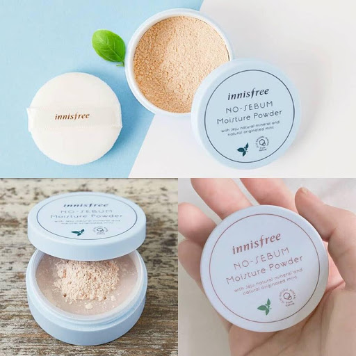 Review phấn phủ kiềm dầu innisfree gây sốt thị trường hiện nay
