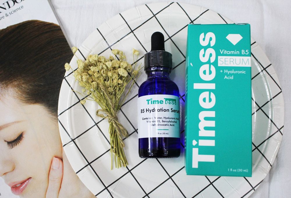 Review Serum Timeless B5 dưỡng ẩm vượt trội cho làn da