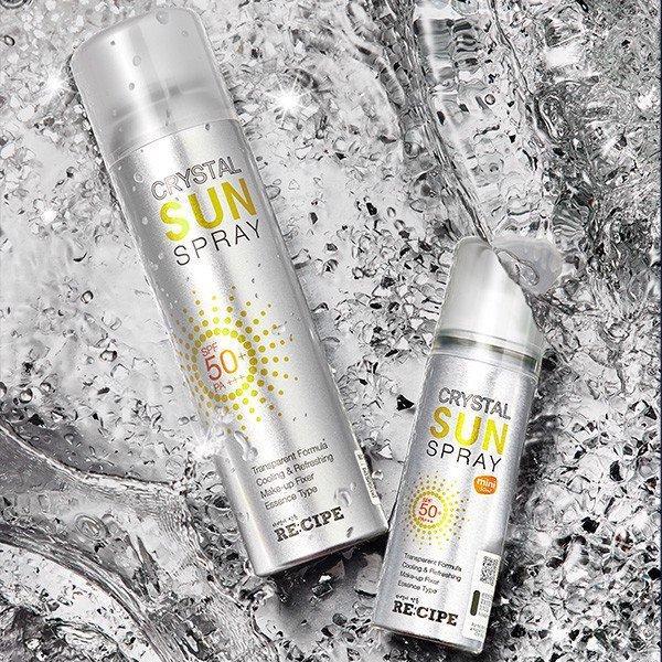 Review xịt chống nắng Crystal Sun Spray SPF 50+/PA+++