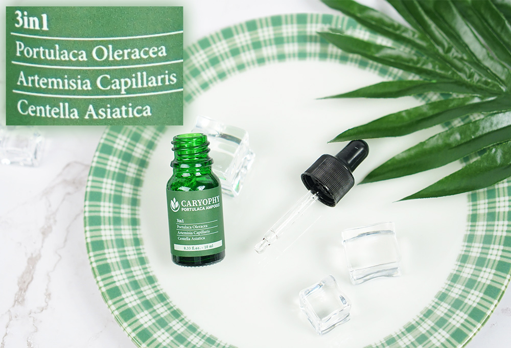 Review Caryophy Portulaca Ampoule – Cứu tinh cho làn da mụn