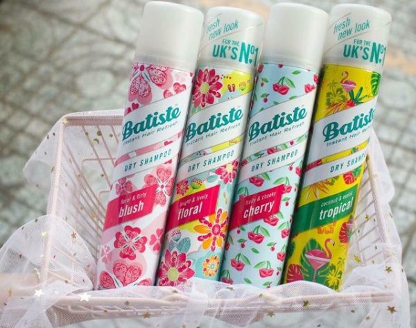 Review dầu gội đầu khô Batiste Dry Shampoo cao cấp nhất