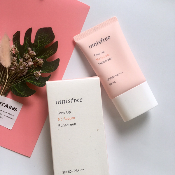 Review kem chống nắng Innisfree No Sebum chất lượng nhất