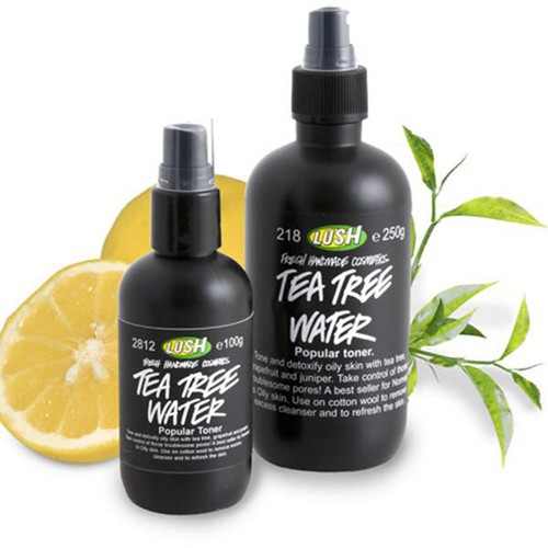 Review nước hoa hồng Lush Tea Tree Water dành cho da dầu, mụn