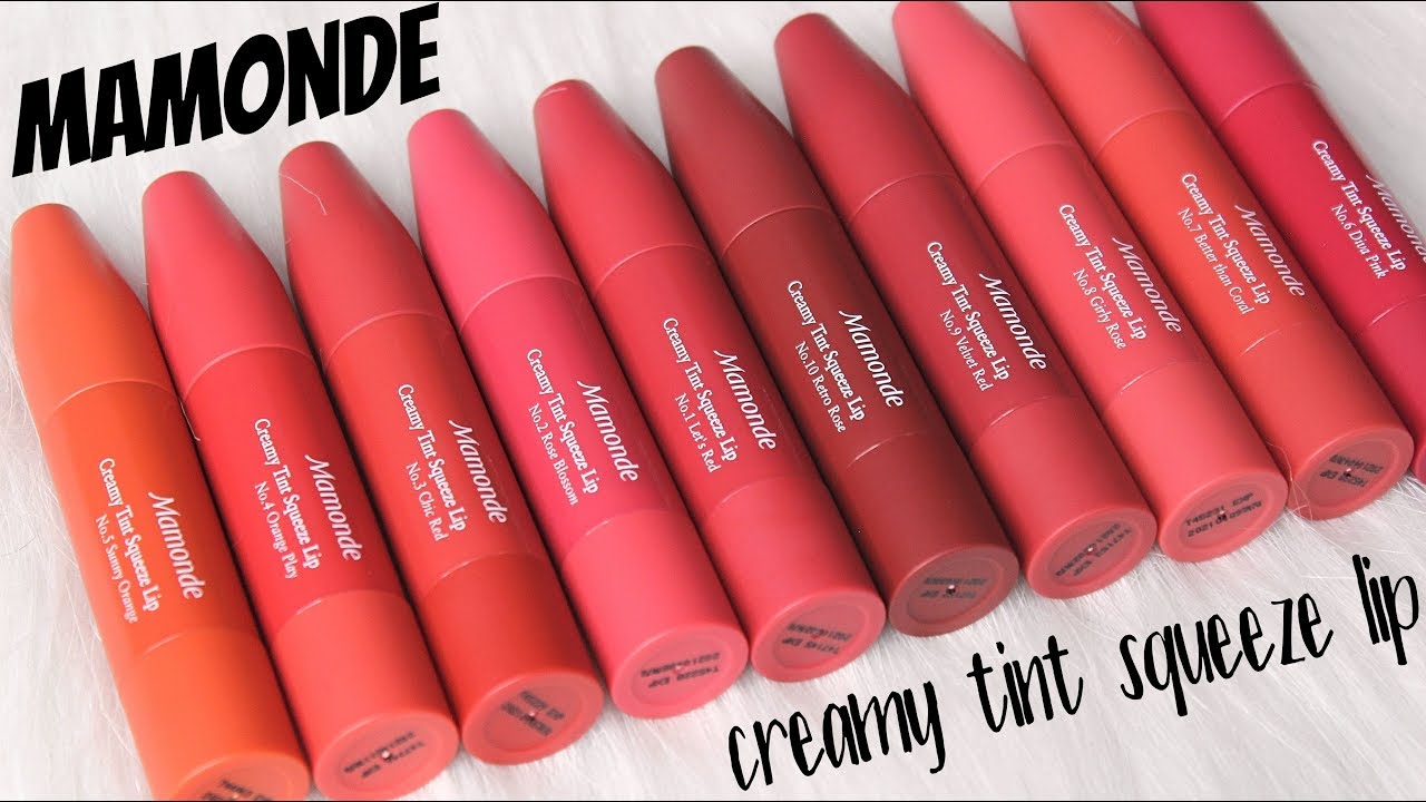 Review Mamonde Creamy Tint Squeeze Lip gây sốt phái đẹp