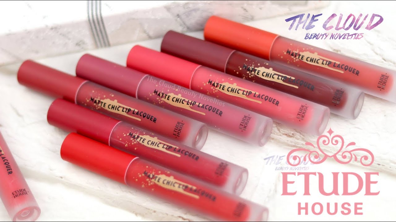 Review son Etude House Matte Chic Lip Lacquer chất lượng