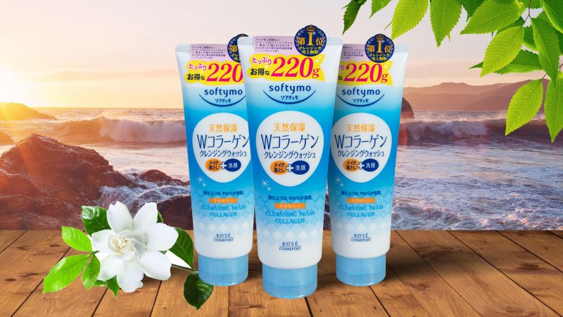 Review sữa rửa mặt Kose Softymo Collagen thần thánh nhất
