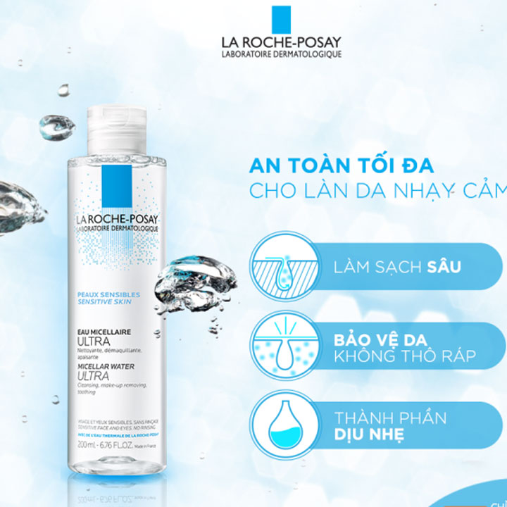 Review tất tần tật tẩy trang Laroche Posay chất lượng, ấn  tượng nhất