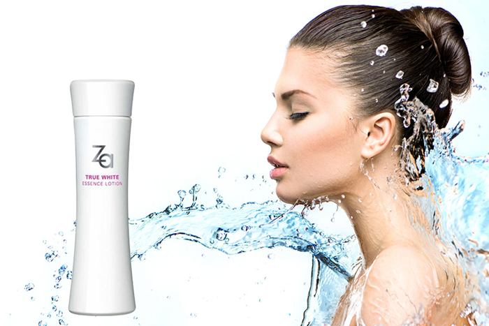 [Test Thử] Tinh chất dưỡng trắng da Za True White Essence Lotion