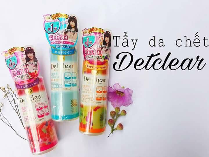 [Test Thử] Tẩy da chết Detclear được hội chị em yêu thích