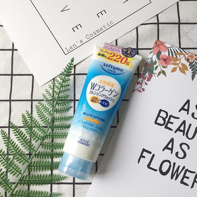 Review Kose Softymo Cleansing Foam Collagen thần thánh nhất